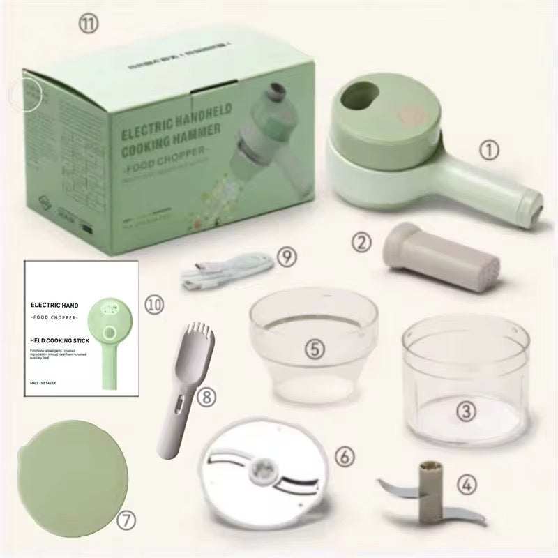 HACHOIR MANUEL MULTIFONCTION – RAPIDE, PRÉCIS & SANS ÉLECTRICITÉ