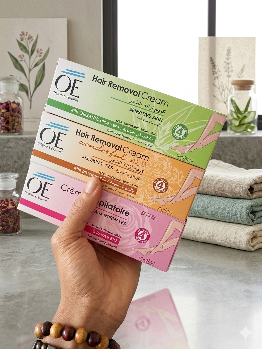 crème DÉPILATOIRE